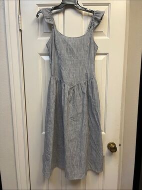 Universal Thread Blue PinStriped Sundress S NWOT